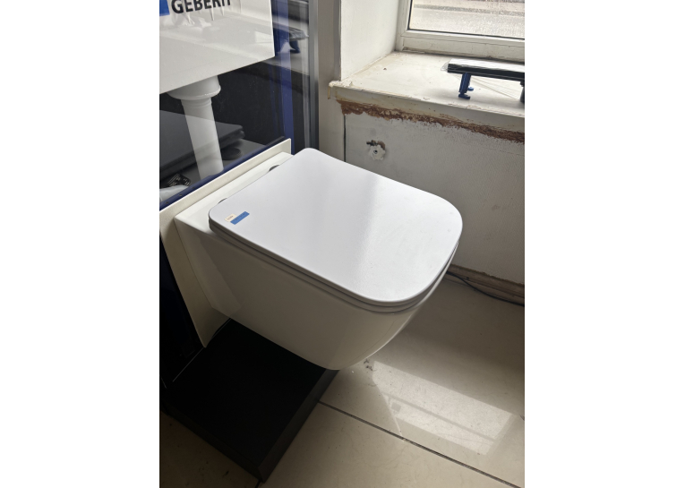 Сиденье для унитаза Rosa Praha материал Duroplast, Soft Close R-2628E
