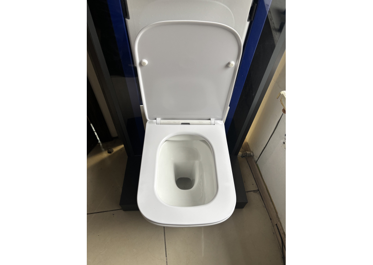 Сиденье для унитаза Rosa Praha материал Duroplast, Soft Close R-2628E