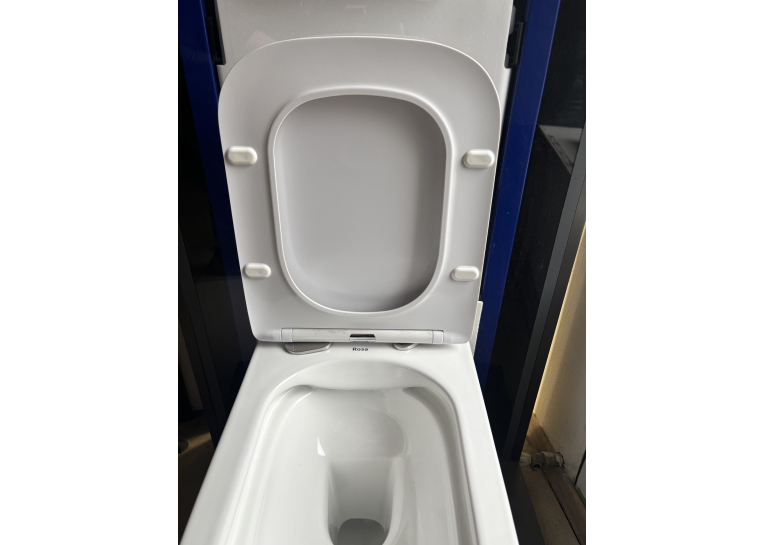 Сиденье для унитаза Rosa Praha материал Duroplast, Soft Close R-2628E