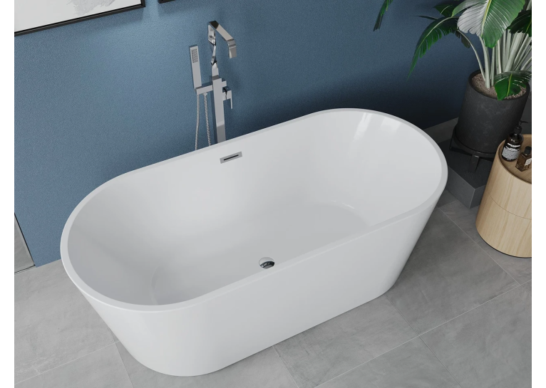 Акрилова Окремостояча ванна  Rosa 170x75x58 MS-01