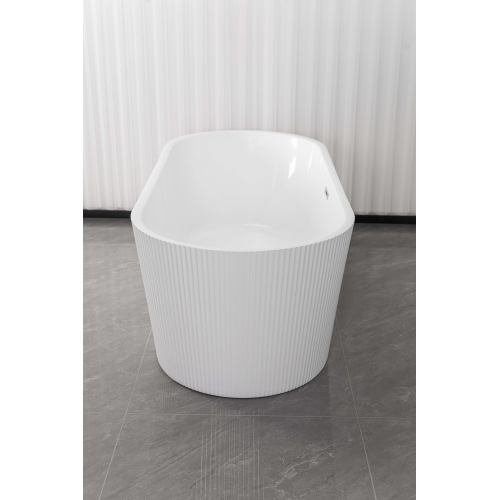 Акрилова Окремостояча ванна  Rosa 170x75x58 MS-03