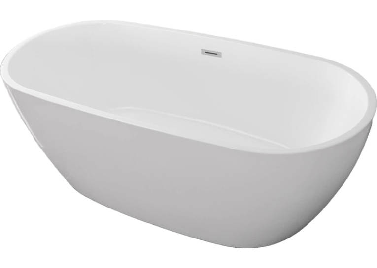 Акриловая Отдельностоящая ванна Rosa 174x80x59 MS-05