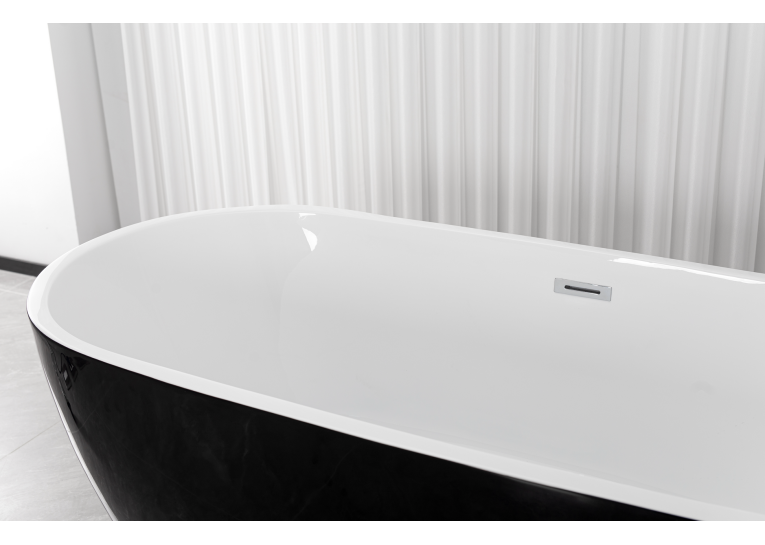 Акрилова Окремостояча ванна  Rosa 174x80x59 MS-05B