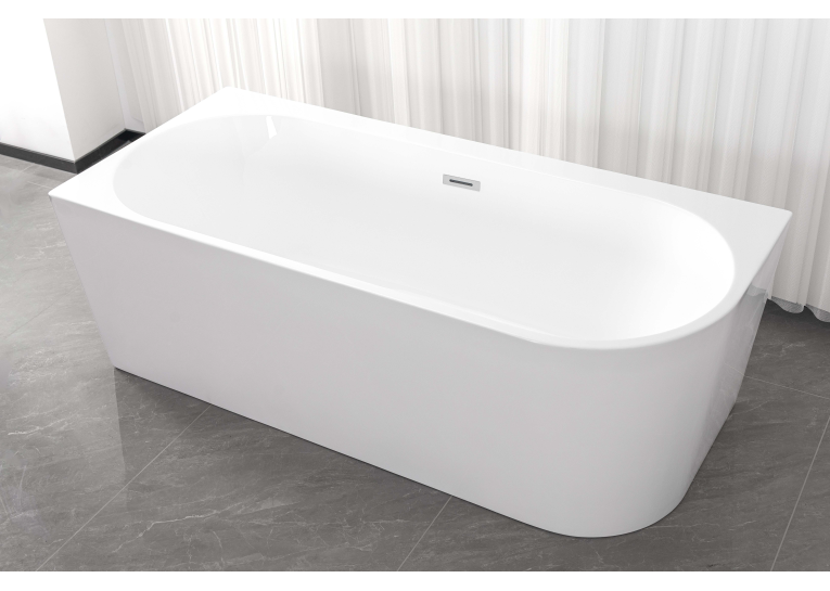 Акрилова Окремостояча ванна  Rosa 170x75x58 MS-06L