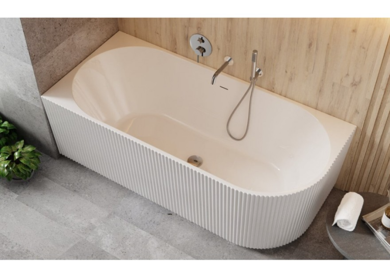 Акрилова Окремостояча ванна  Rosa 170x75x58 MS-06L Line