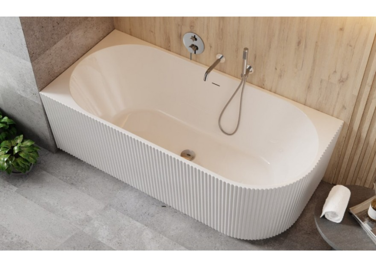 Акрилова Окремостояча ванна  Rosa 170x75x58 MS-06L Line