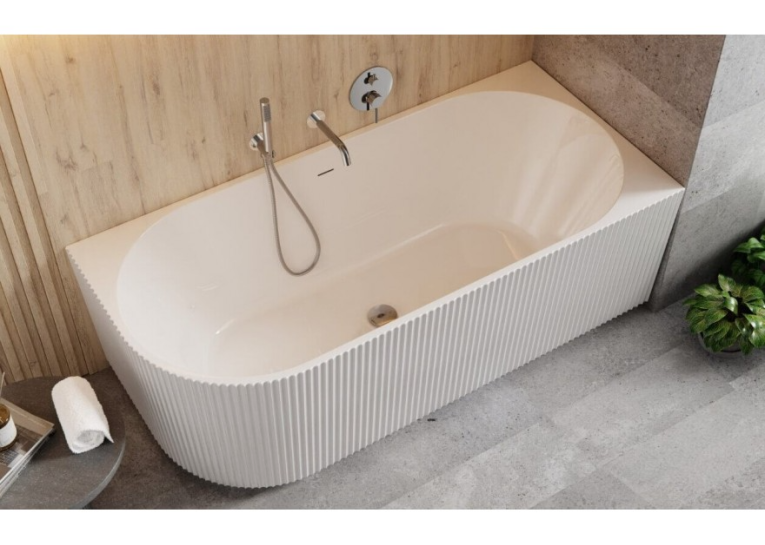Акрилова Окремостояча ванна  Rosa 170x75x58 MS-06R Line