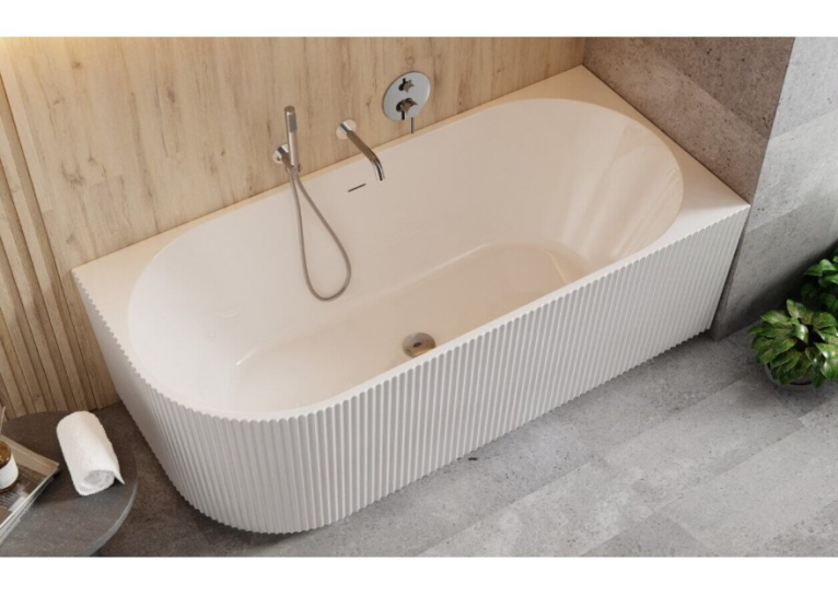 Акрилова Окремостояча ванна  Rosa 170x75x58 MS-06R Line