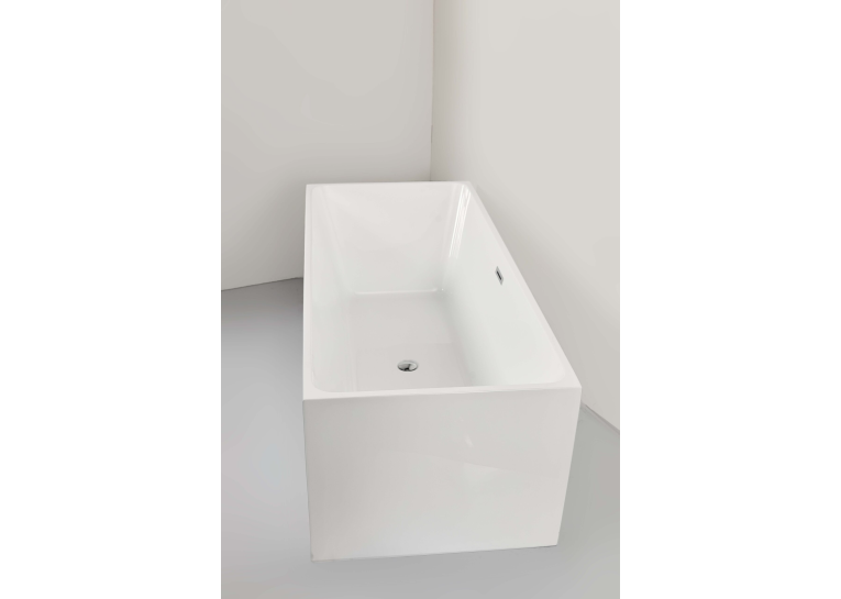Акрилова Окремостояча ванна Rosa 170x75x58 MS-07-170-75