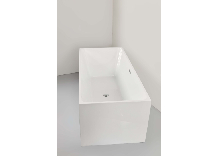 Акрилова Окремостояча ванна Rosa 170x75x58 MS-07-170-75