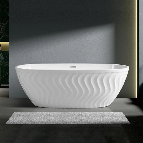 Акриловая Отдельностоящая ванна Rosa 170x80x58 MS-20