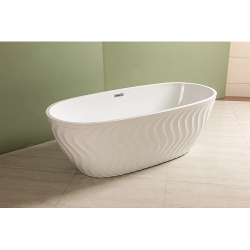 Акриловая Отдельностоящая ванна Rosa 170x80x58 MS-20