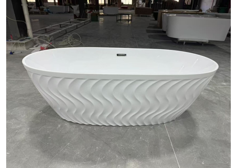 Акрилова Окремостояча ванна Rosa 170x80x58 MS-20