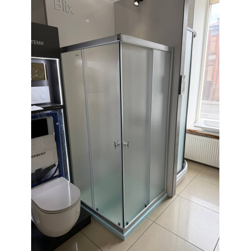 Душова кабіна Rozzy Jenori Velum 80x80, скло прозоре 4 мм 80RZ082