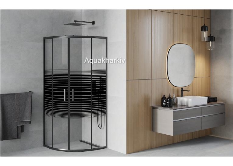 Душова кабіна Rozzy Jenori Tulip 90x90 без піддону