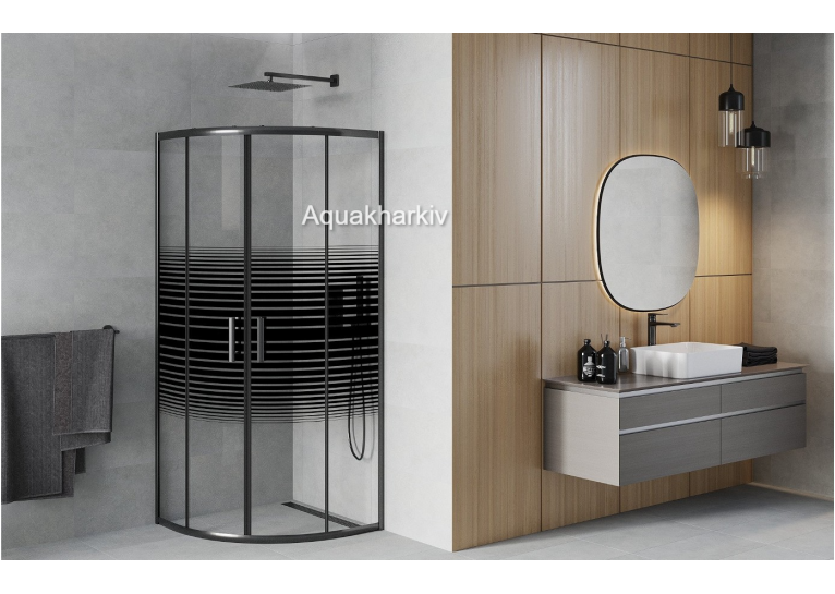 Душова кабіна Rozzy Jenori Tulip 90x90 без піддону