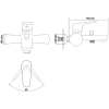 Набор смесителей для ванны RJ Butterfly RBZ074-1-3-0511 (RBZ074-1+RBZ074-3+RJ-0511)