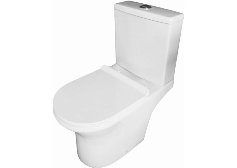 Унітаз безободковий RJ Feel Компакт, з сидінням RJCE13003