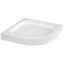 Душовий піддон Rozzy Jenori Tulip 80x80x15 см напівкруглий, акрил, 80RZ081(2)