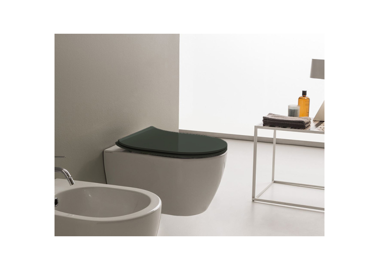 Кришка для унітаза SCARABEO Moon soft-close Ardesia 5530B49