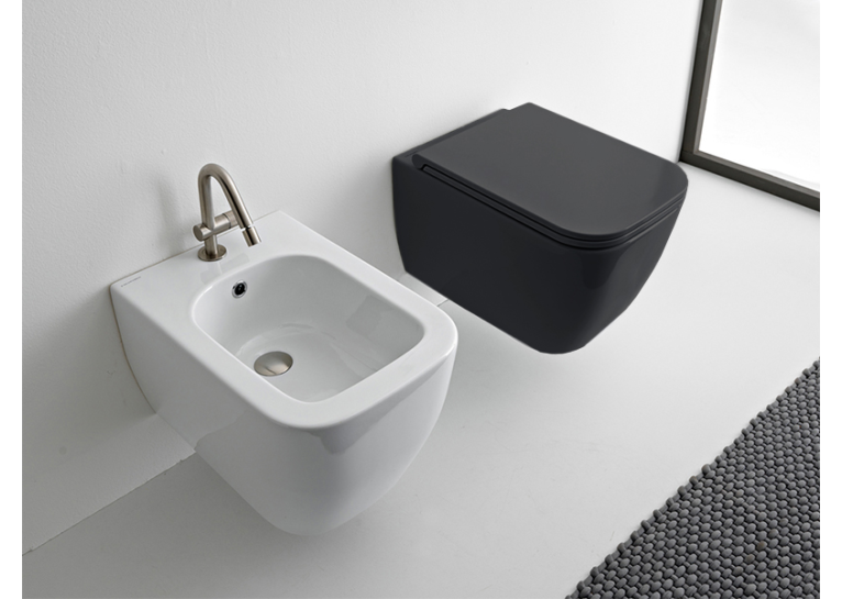 Кришка для унітаза SCARABEO Teorema 2.0 soft-close Black-matt 8305B49