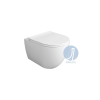 Унітаз підвісний SIMAS Vignoni XS Rimless з кришкою soft-close VI28/F85/VI006XS Glossy White