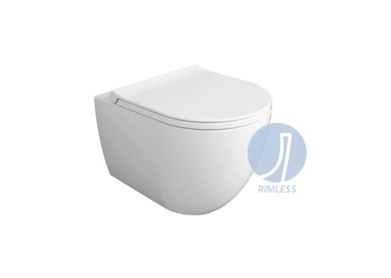 Унітаз підвісний SIMAS Vignoni XS Rimless з кришкою soft-close VI28/F85/VI006XS Glossy White