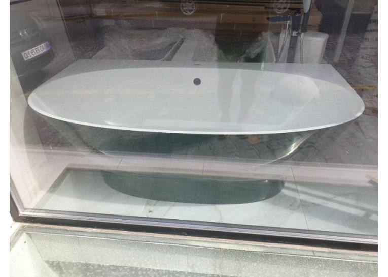 Ванна зі штучного каменю Studio Stone Odet181х100 ODE181100 RAL 6005