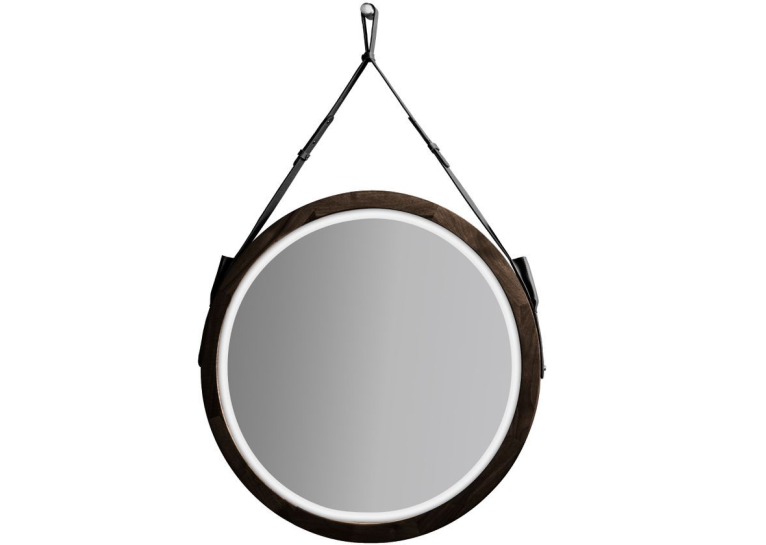 Дзеркало StudioGlass BLACK WATER light with strape