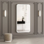 Зеркало StudioGlass EXETER Ш700хВ800 мм., 4 мм, цвет белый, подс. тепло белая