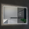 Зеркало Studio Glass LARNACA Ш800хВ500 мм с фоновой подсветкой прямоугольное с матовой рамкой