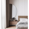 Дзеркало Studio Glass MOON Ш750хВ1500 мм., 4 мм, кріп. універс., підс. тепло біла, вим. підс. сенсорний розміщення індивід.,