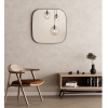 Зеркало Studio Glass OPAL SQ Ш600хВ600 мм, 4 мм, цвет золото
