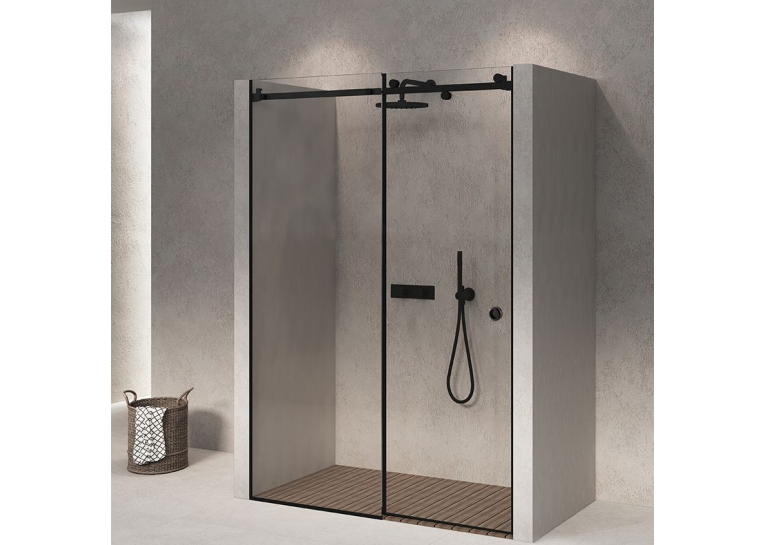 Душові двері Studio Glass STENLI Black 200x120 см