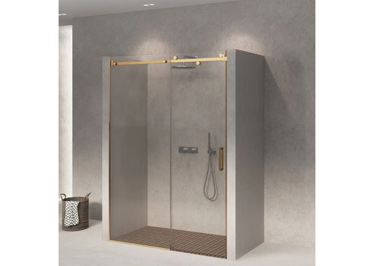Душові двері Studio Glass STENLI Gold 200x130 см