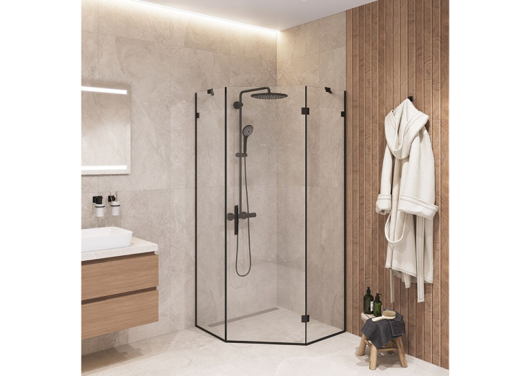 Душова кабіна Studio Glass VICTORIA-90x90, Black