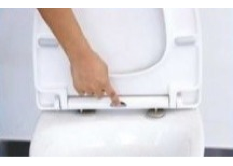 Сидіння для унітазу Sydanit, Cersanit Koral/Cersanit President Duroplast, антибактеріальне soft-close (мікроліфт), 004(sydanit)
