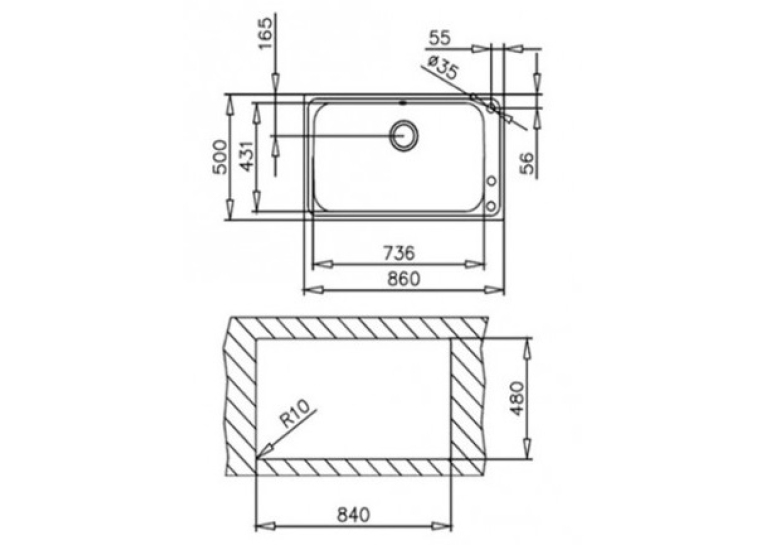  Кухонна мийка Teka BAHIA 1B Plus 12127001