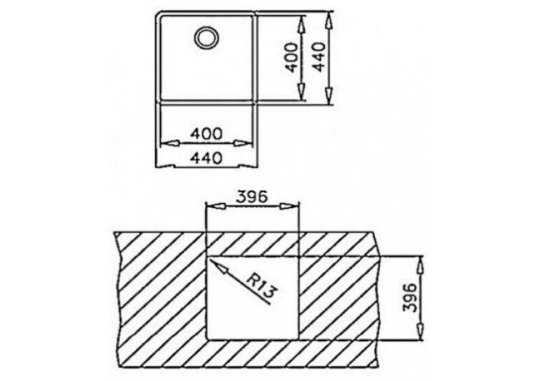  Кухонна мийка Teka BE LINEA RS15 40.40 115000007