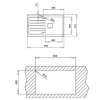  Кухонна мийка Teka DIAMOND 1B 1D 86 115100011