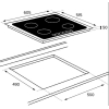  Індукційна варильна поверхня Teka IT 6450 IKNOB 10210182
