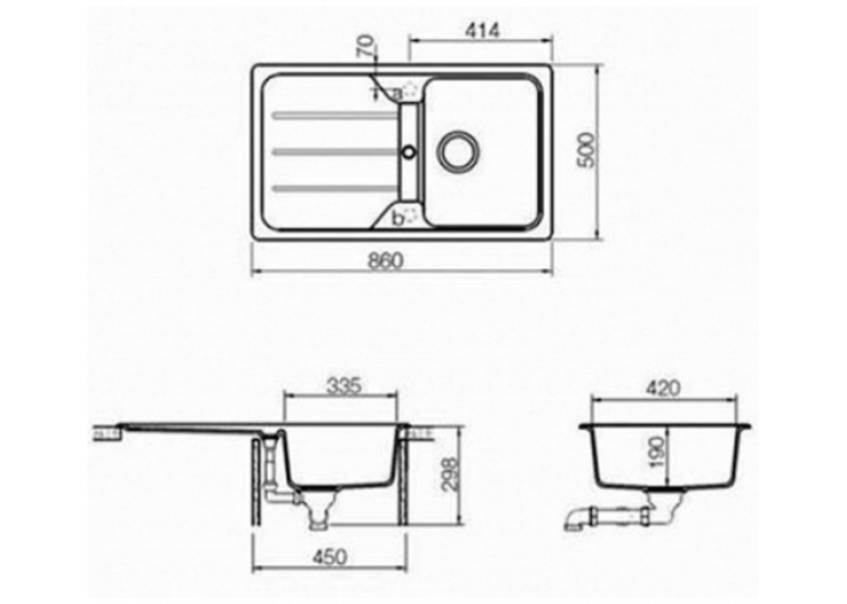  Кухонна мийка Teka SIMPLA 45-B TG 40144512