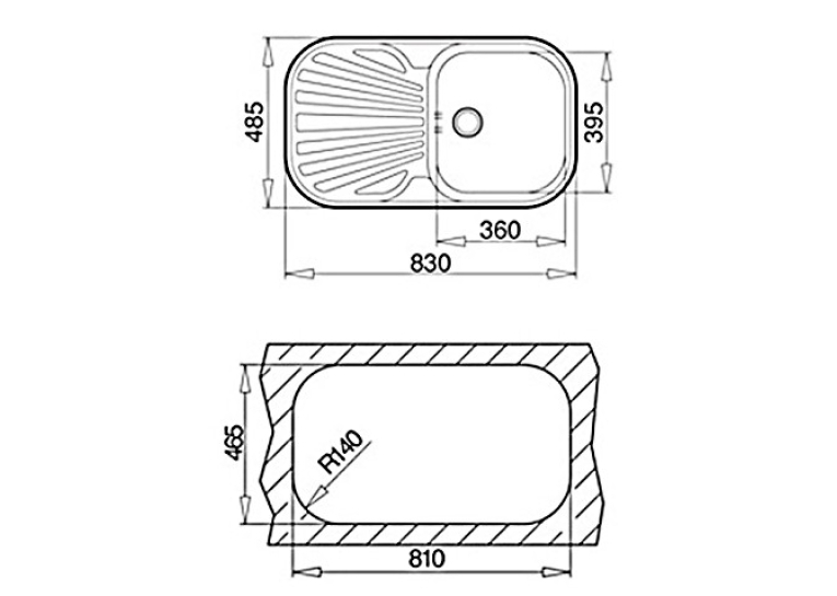  Кухонна мийка Teka STYLO 1B 1D 10107043