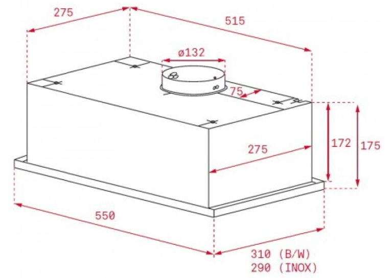 Кухонна витяжка Teka GFG 2 SS 40446753