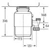 Измельчитель пищевых отходов Teka TR 550 115890013