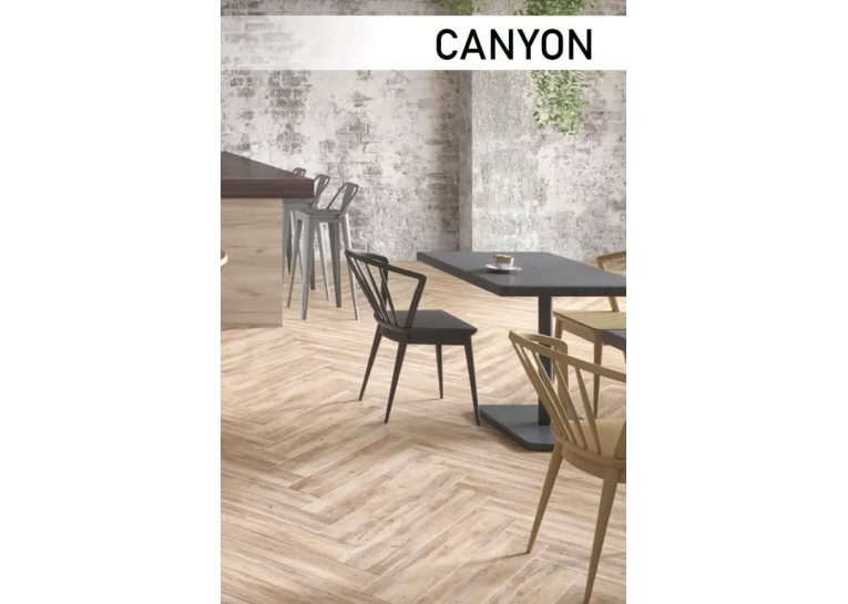 Плитка Teo ceramics Canyon Beige F Pr R 19.8x120 301489