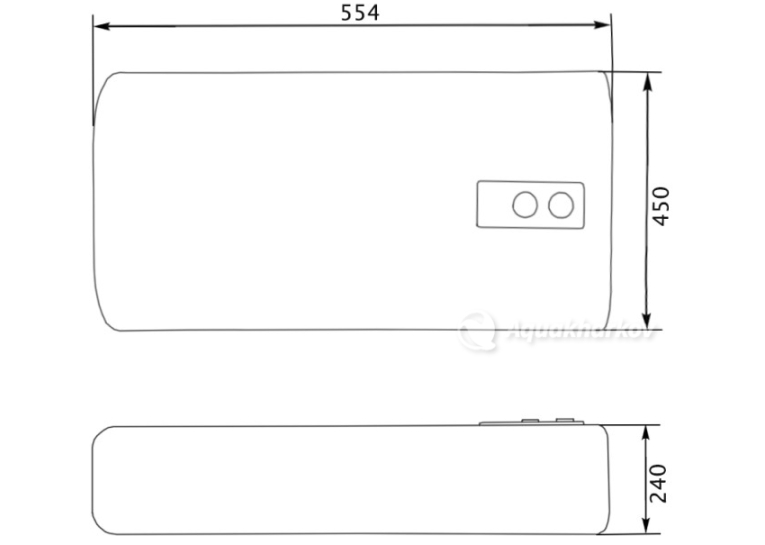  Водонагрівач Thermo Alliance 30 л DT30H20G(PD) (DT30H20GPD)