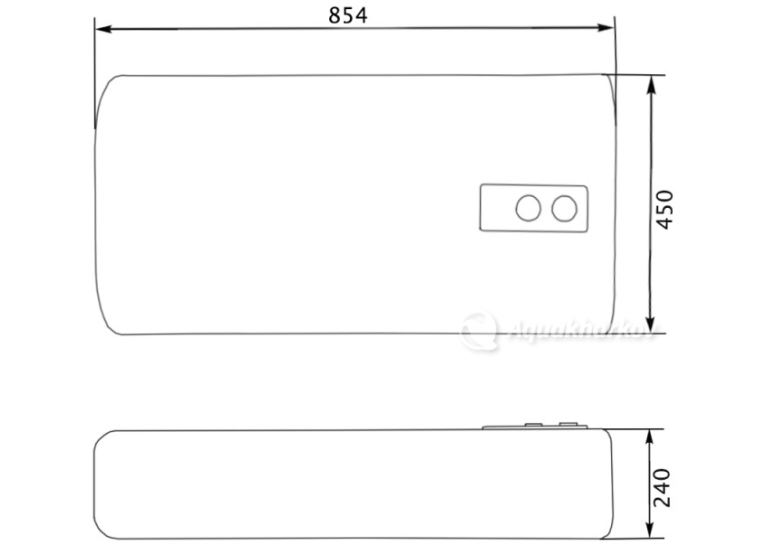  Водонагрівач Thermo Alliance 50 л DT50H20G(PD) (DT50H20GPD)
