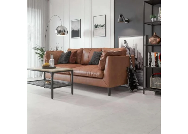 Напольная плитка Golden Tile Cemento Sassolino серая 60х60 см 2 сорт 9V2583