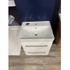 Шафка для раковини Cersanit LARGA 50х38 біла S932-067+Раковина Cersanit LARGA 50см, меблева біла EW K120-008+МЕБЛЕВА РУЧКА LARGA СРІБЛО (2 ШТ.), S932-067+K120-008+S599-0142 (виставковий зразок)